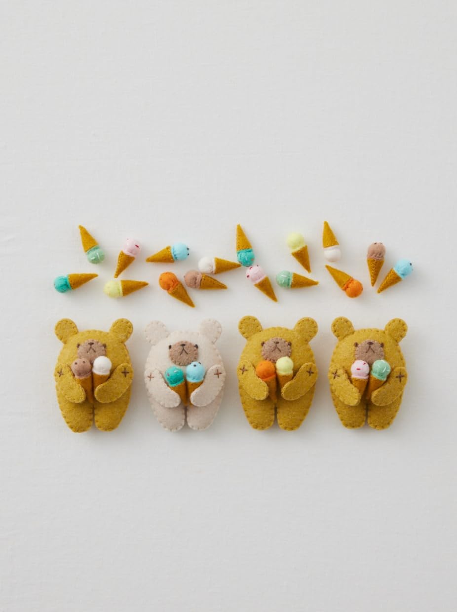 Cute Felt Mascots for Every Season - Japanese Craft Book