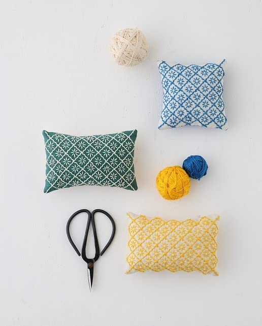 Sashiko Embroidery and Left Over Fabrics - Japanese Craft Book
