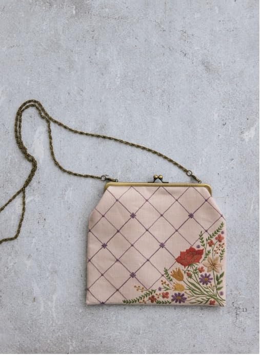 Botanical Embroidery Blooming in Everyday Life - Japanese Craft Book