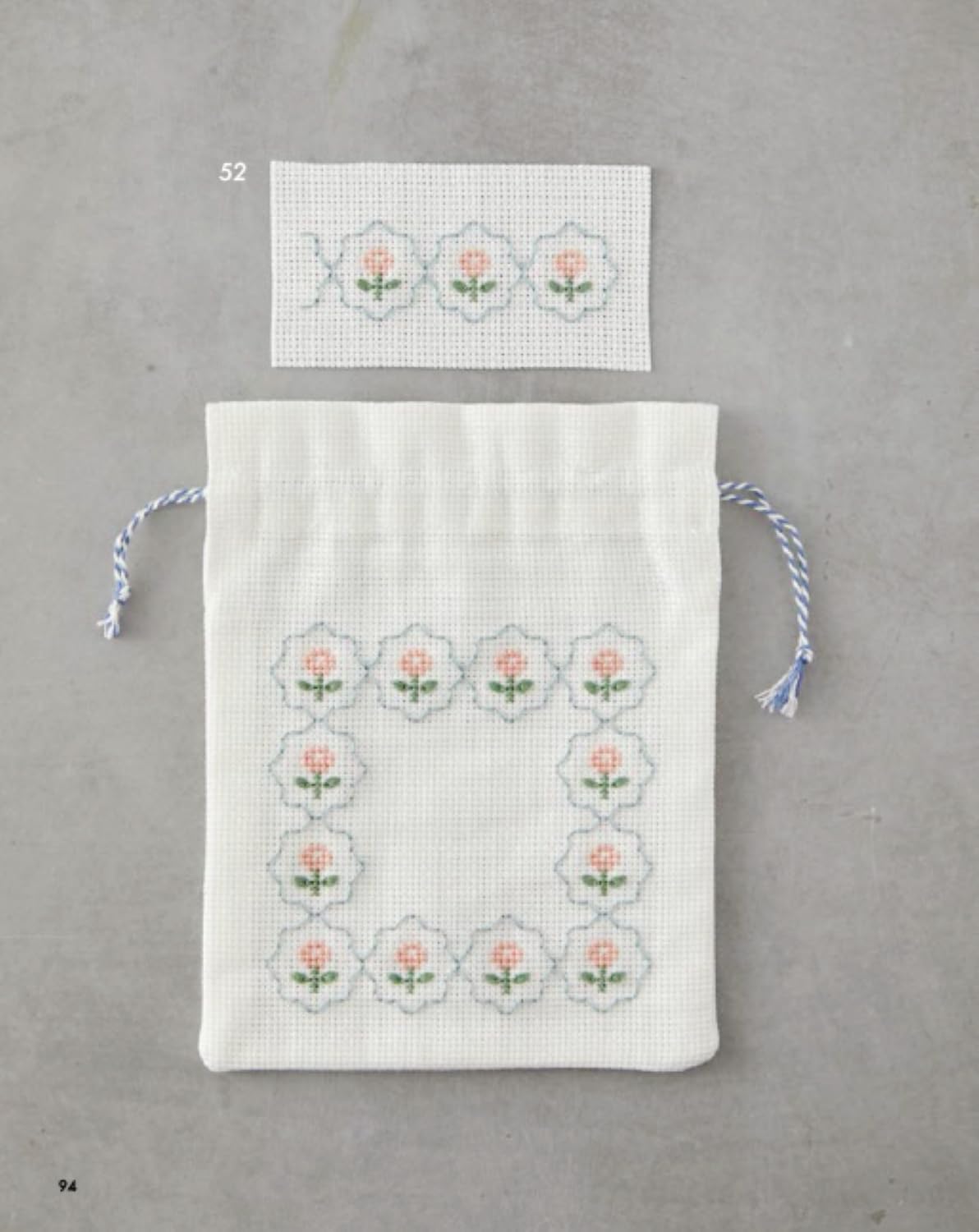 Floral Embroidery in Repeating Patterns  - Japanese Craft Book