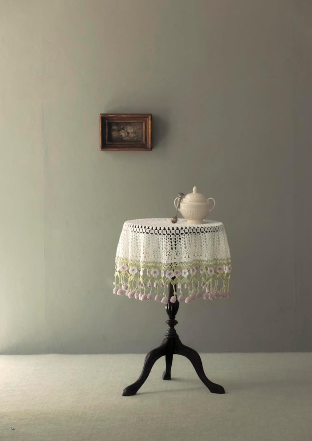 Crochet Lace Doilies & Tablecloths with Thick Thread – Japanese Crochet Pattern Book