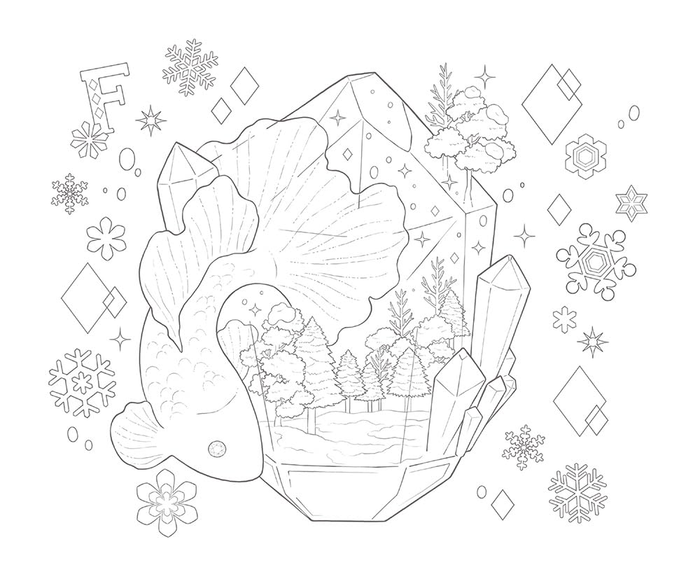 Animals and World of A to Z - Japanese Coloring Book