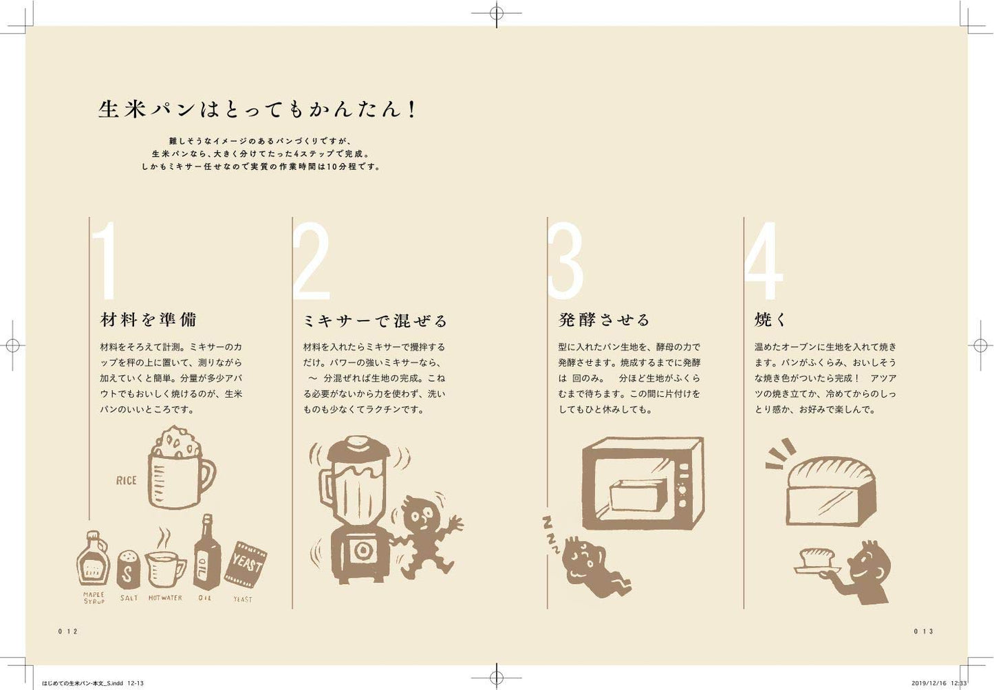 Magical Recipes for Turning Raw Rice into Bread: Beginner’s Raw Rice Bread - Japanese Cookbook