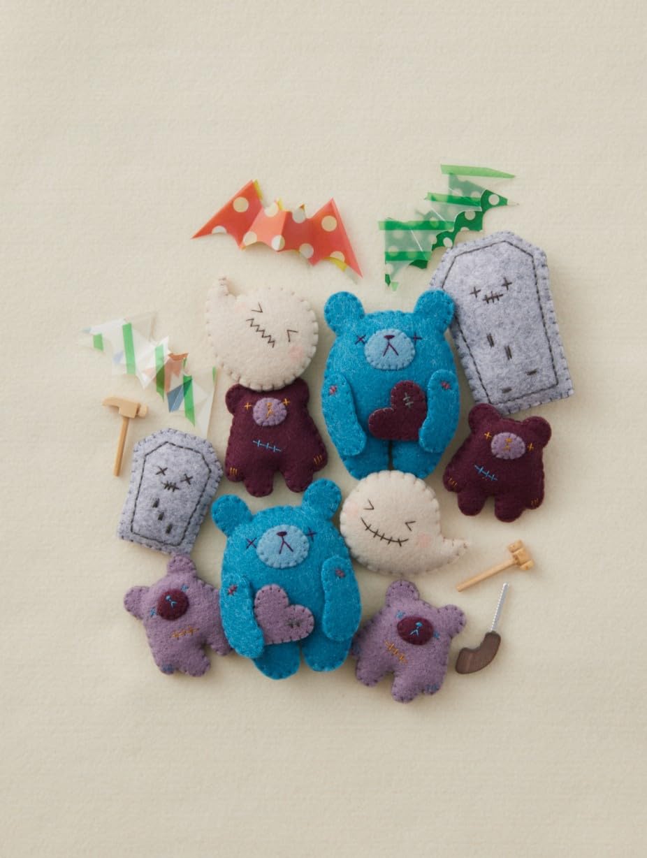 Cute Felt Mascots for Every Season - Japanese Craft Book