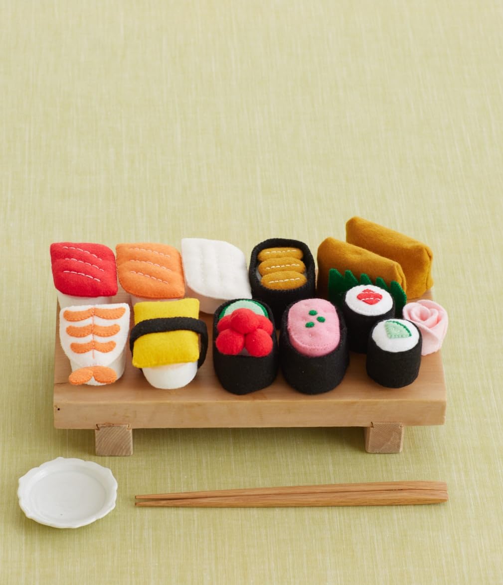 I Love Food! My First Felt Play Set - Japanese Felt Craft Book