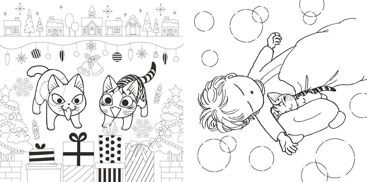 Chi's Sweet Home - Japanese Coloring Book