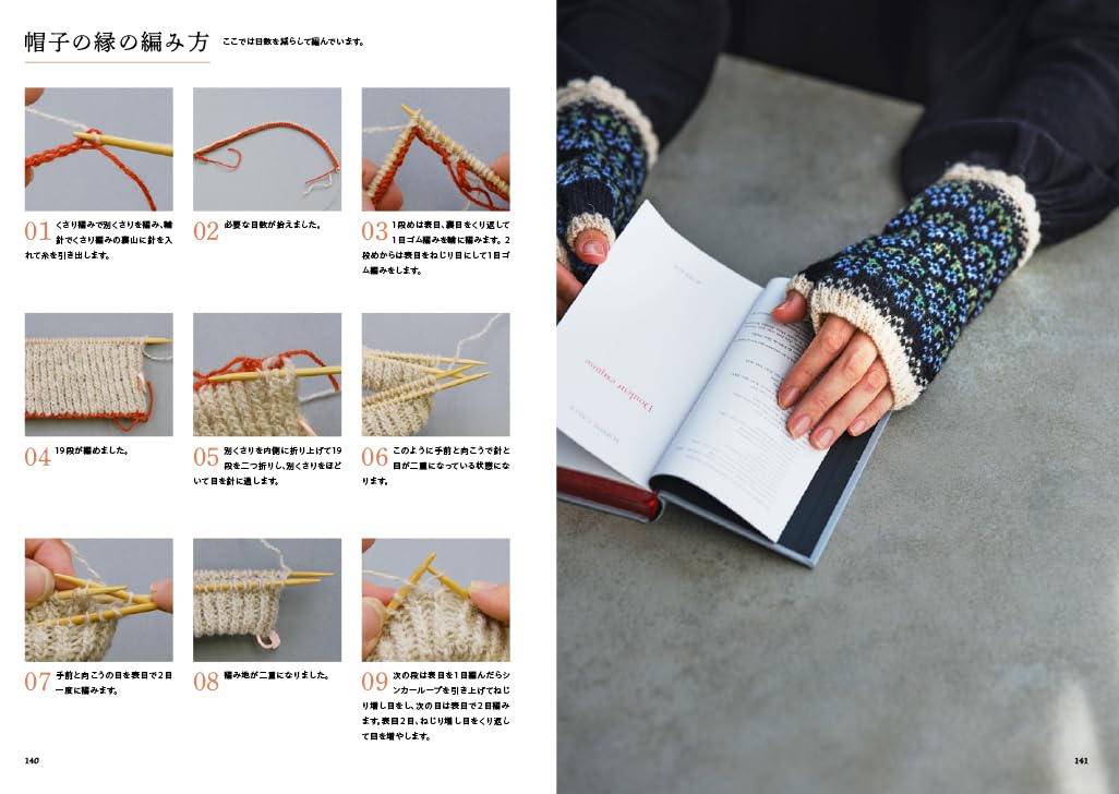 FLOWER Knitting Motifs 50 - Japanese Craft Book np