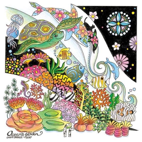 Flowers of the World Coloring Book - Japanese Coloring Book