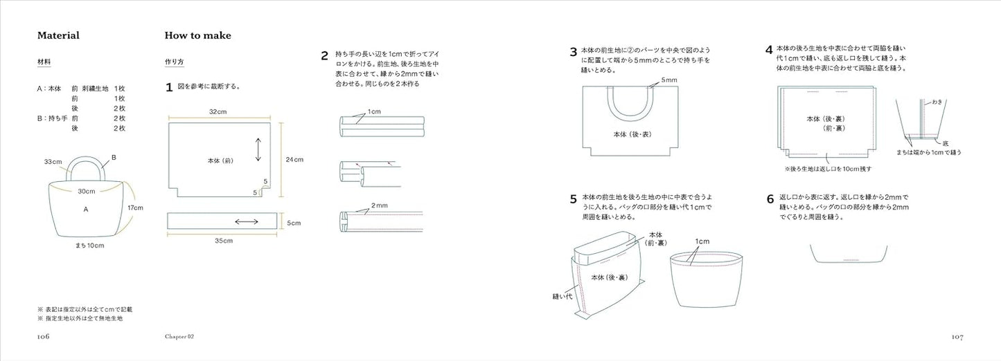 William Morris Embroidery Pattern Book - 20 Beautiful Designs - Japanese Craft Book