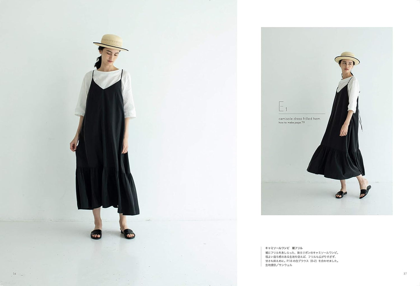 Lilla Blomma's Casual Chic Clothes - Japanese Craft Pattern Book