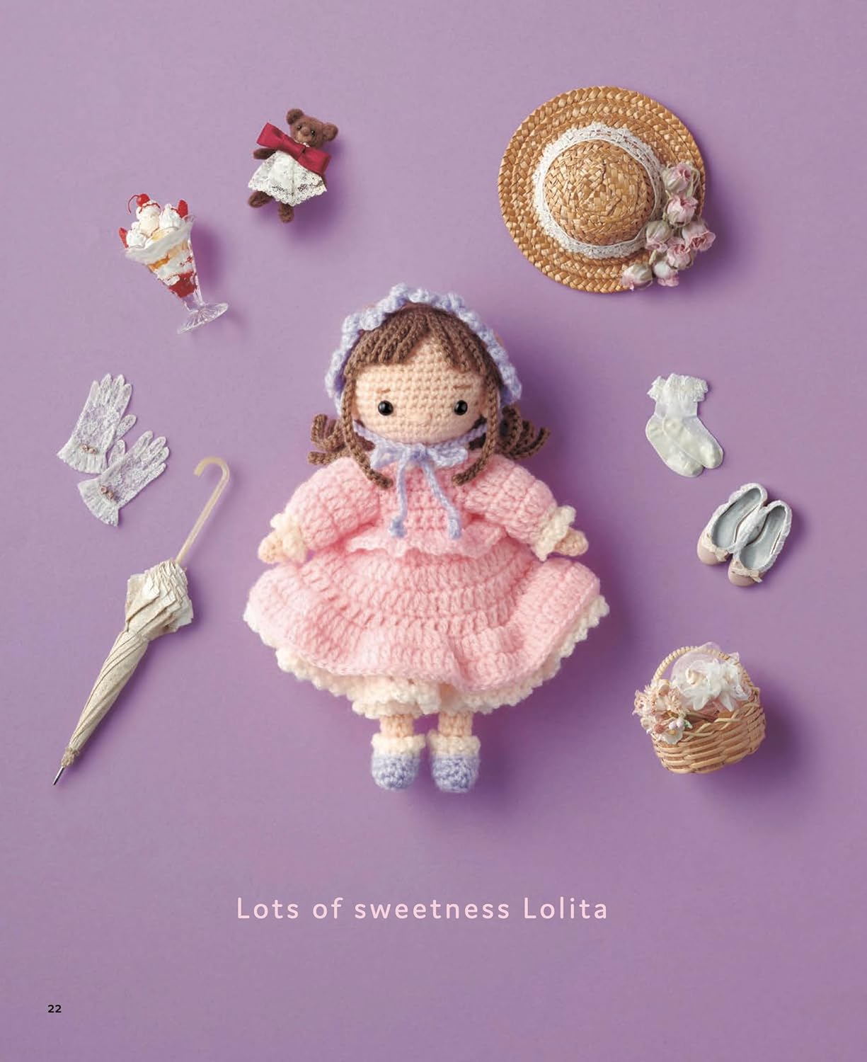 Oshi-Ami: Crochet Dress-Up Dolls - Japanese Craft Book