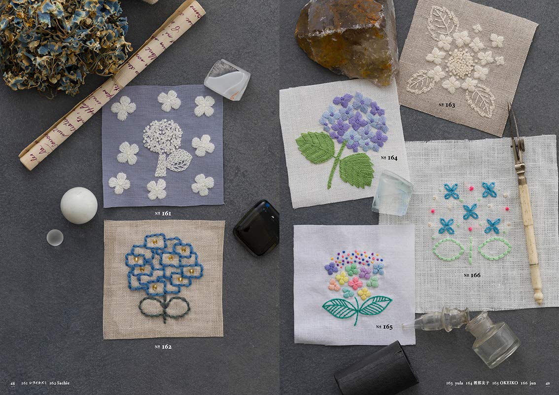 Botanical Embroidery Designs- Japanese Craft Book