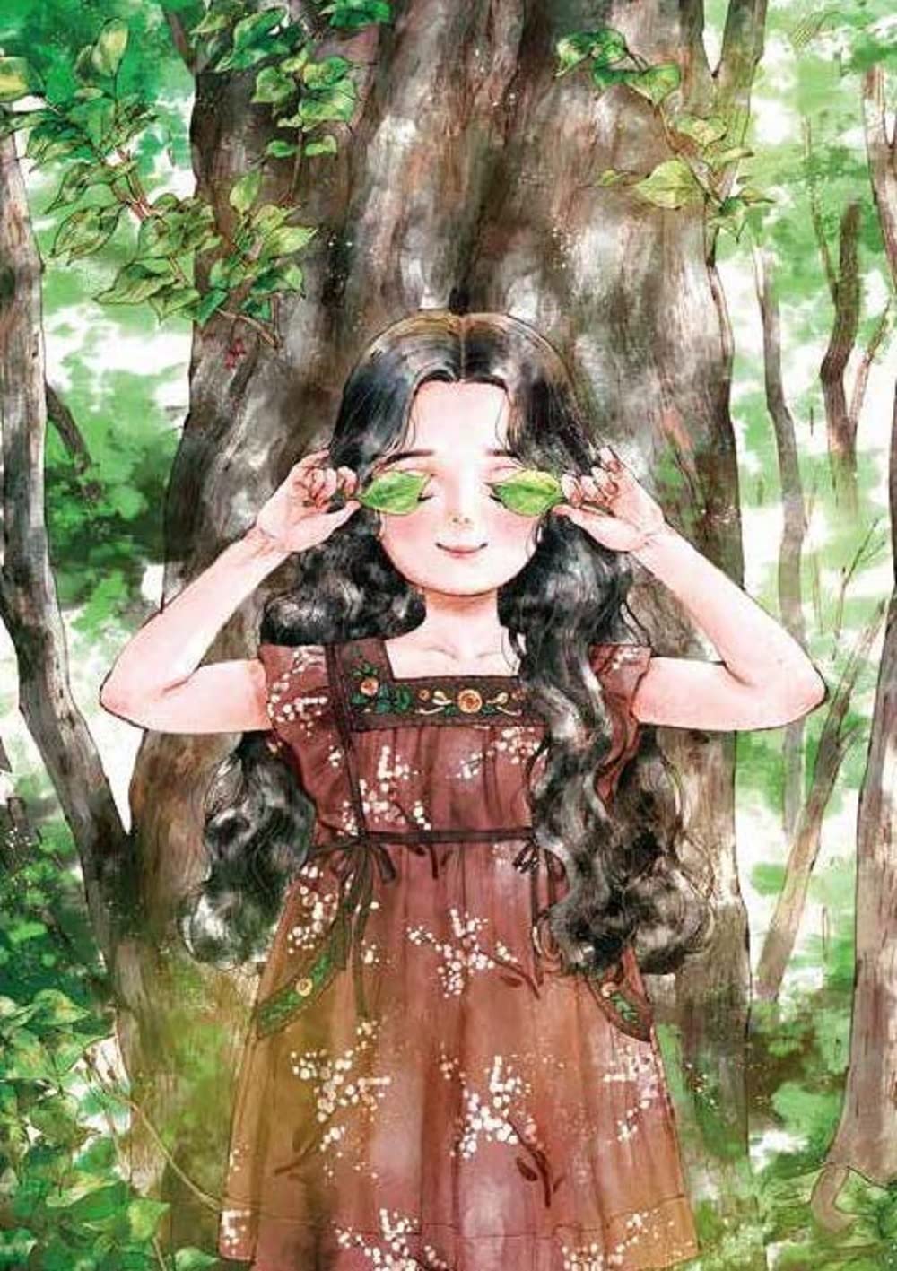 FOREST Girl’s Post Card Book  - Japanese Art Book