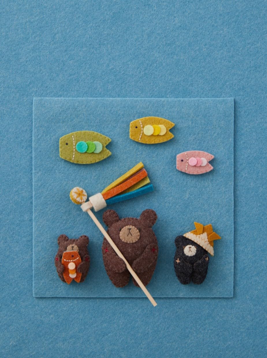 Cute Felt Mascots for Every Season - Japanese Craft Book