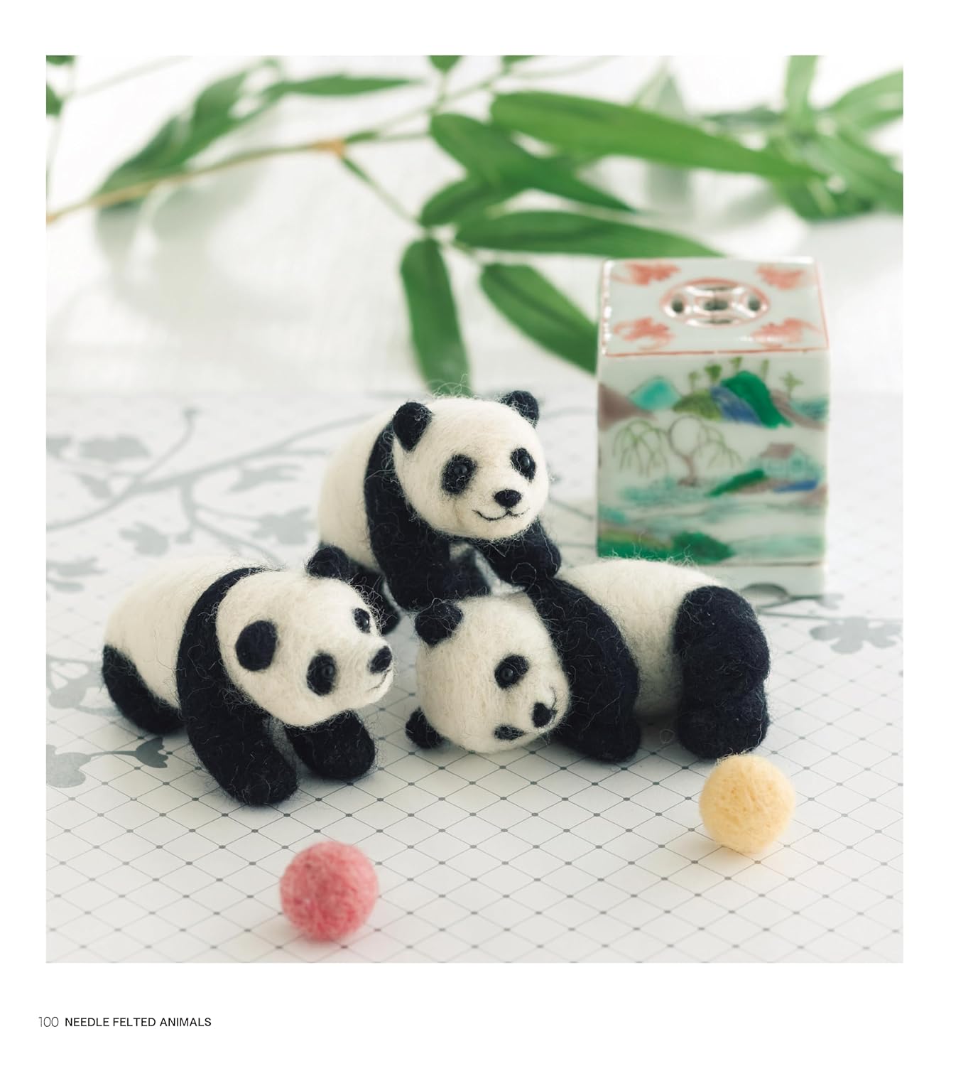 Needle Wool Felt Animals - Japanese Craft Book