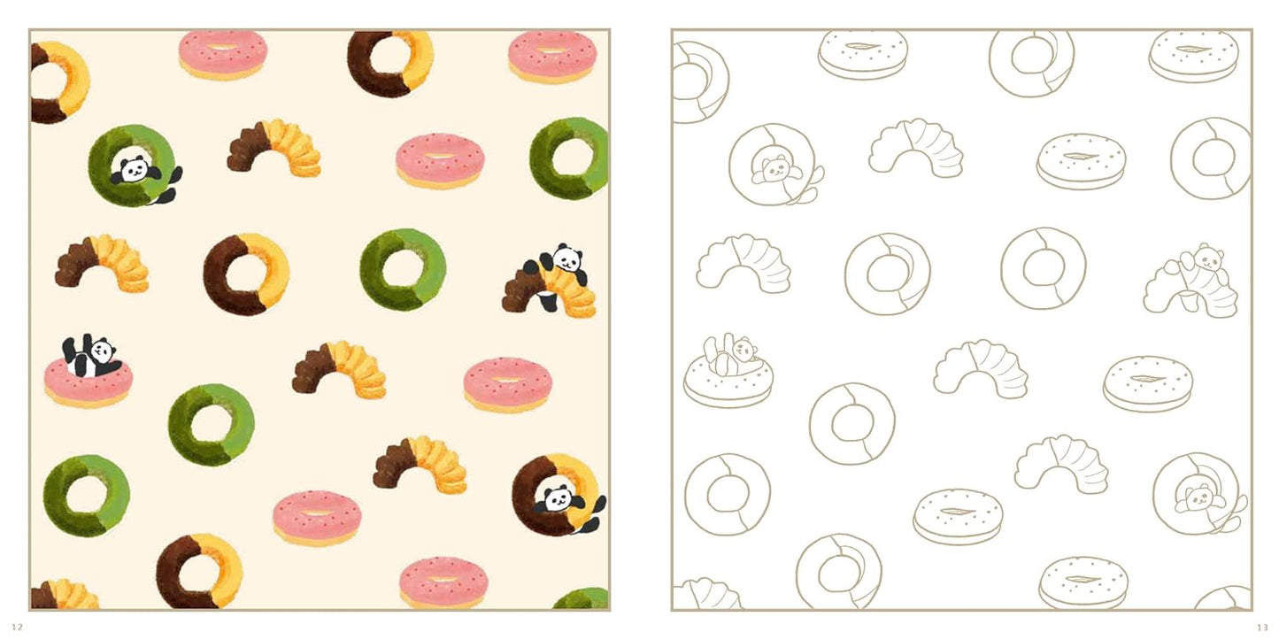 Sweet Animal Workshop Coloring Book - Japanese Coloring Book
