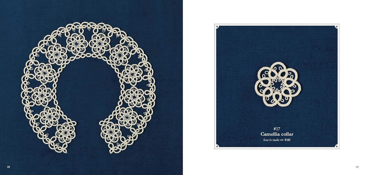 Needle Tatting Lace Book  - Japanese Craft Book