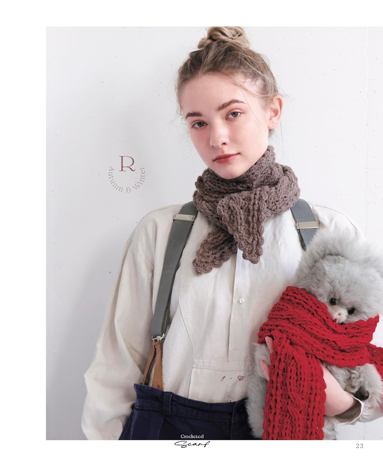 Stylish Crochet Scarves You Can Finish in a Weekend - Japanese Craft Book