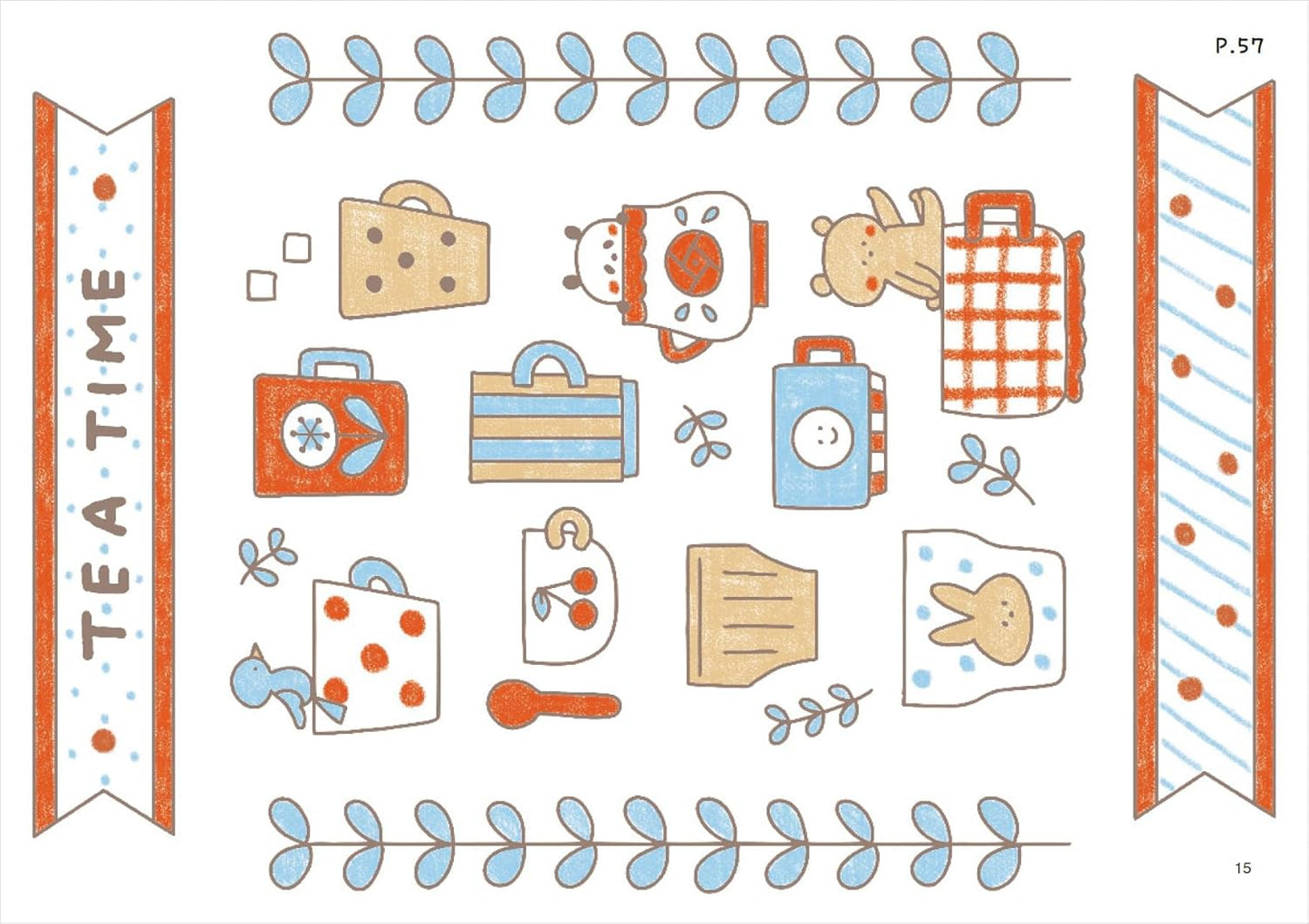 Post Card Coloring Book by Mizutama - Japanese Book