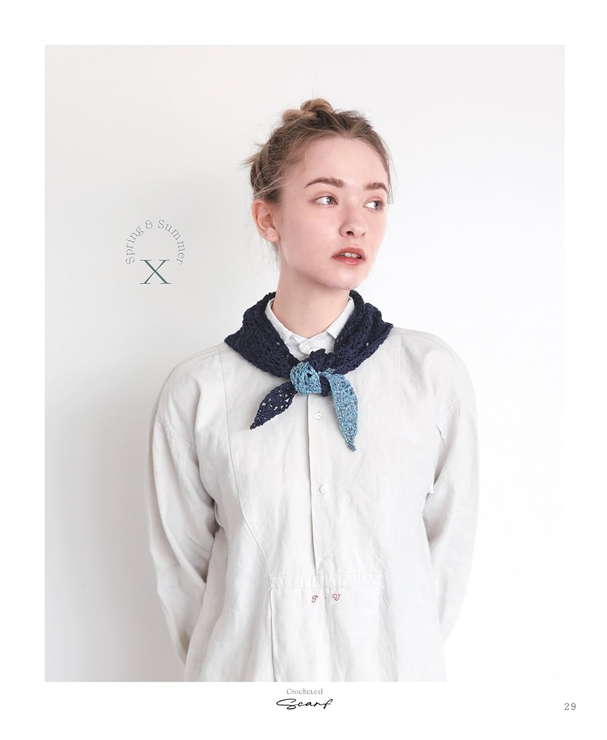 Stylish Crochet Scarves You Can Finish in a Weekend - Japanese Craft Book