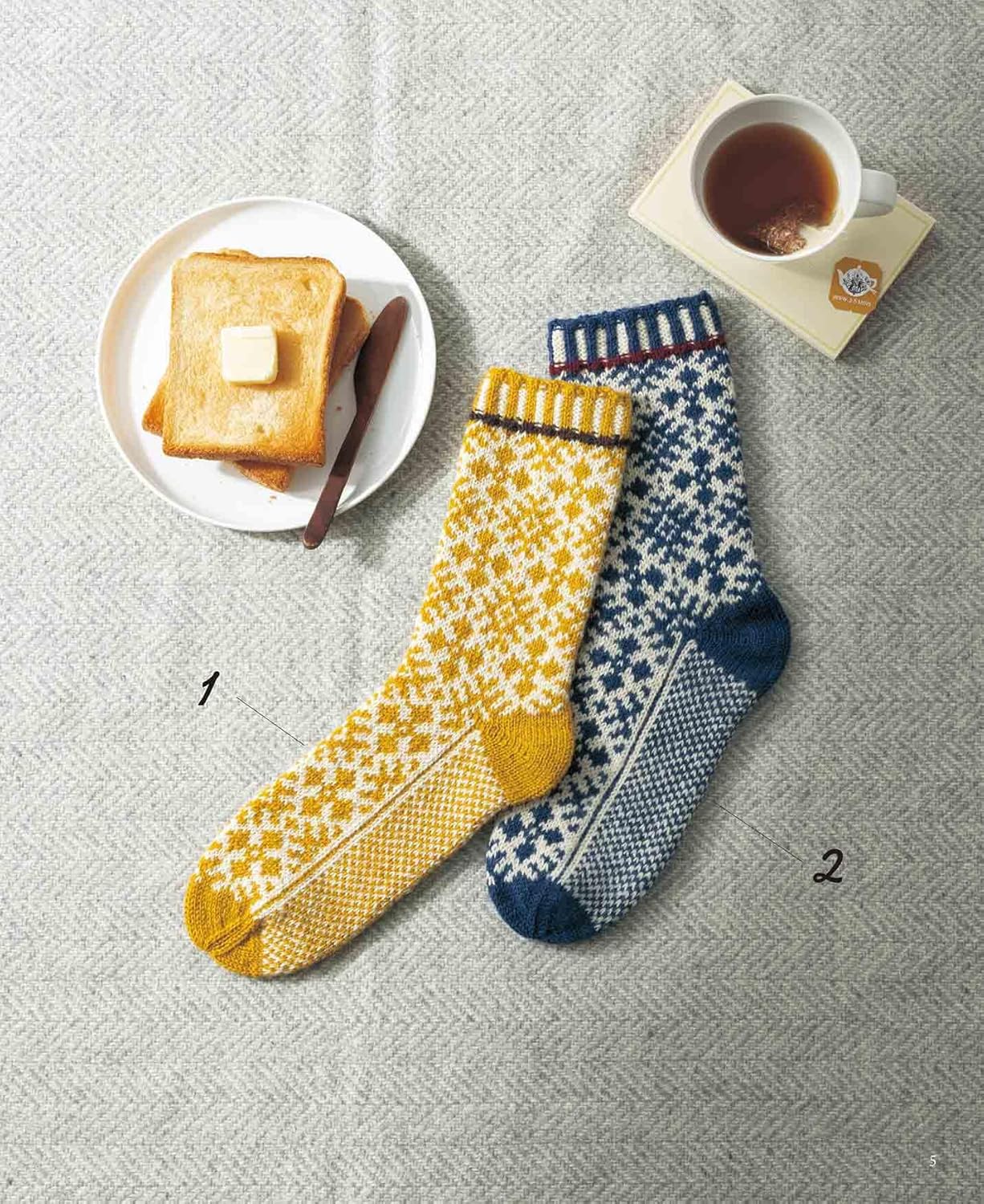 Knitting Socks - Japanese Pattern Book