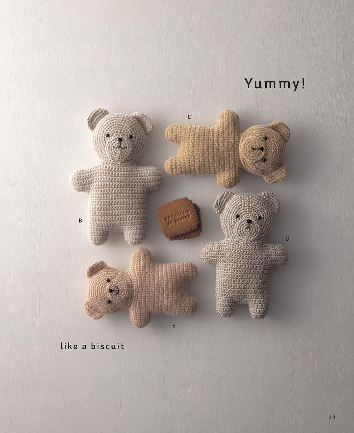 Crochet TEDDY BEARS - Japanese Craft Book