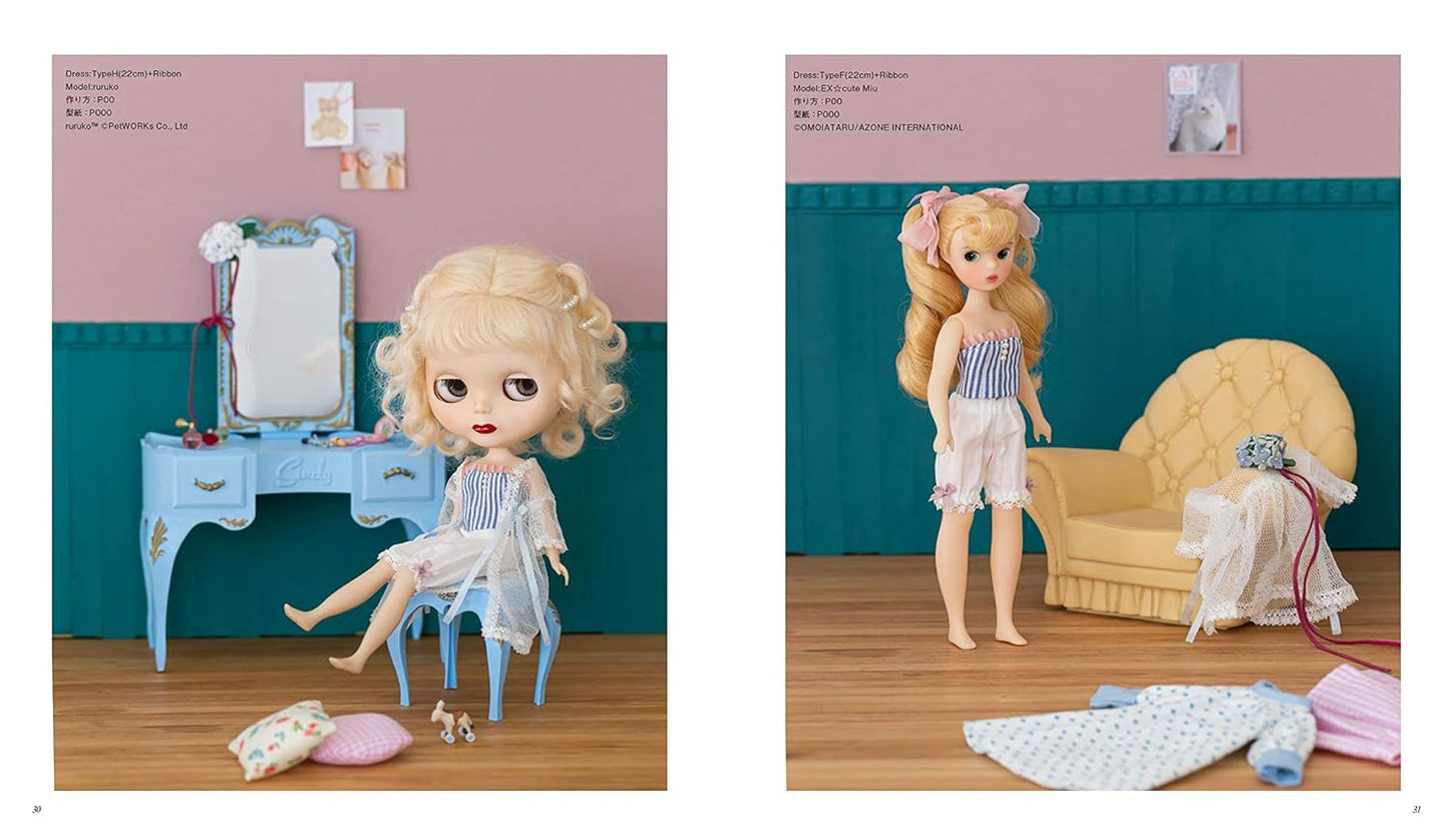 Doll COORDINATE RECIPE for New Retro Style  - Japanese Craft  Book