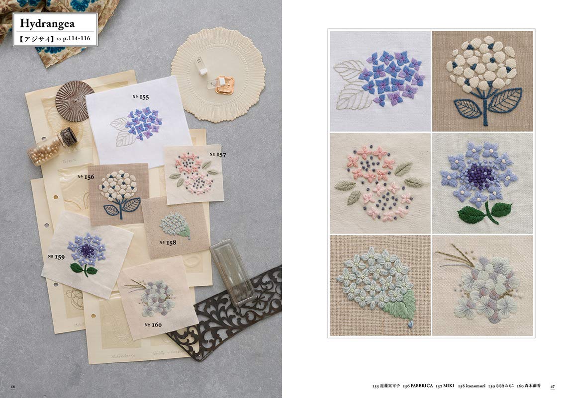 Botanical Embroidery Designs- Japanese Craft Book