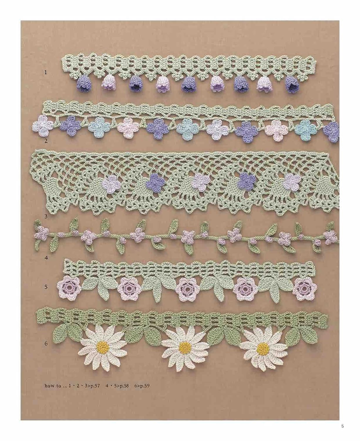 Yukiko Kuro Beautiful Flower Crochet - Japanese Craft Pattern Book