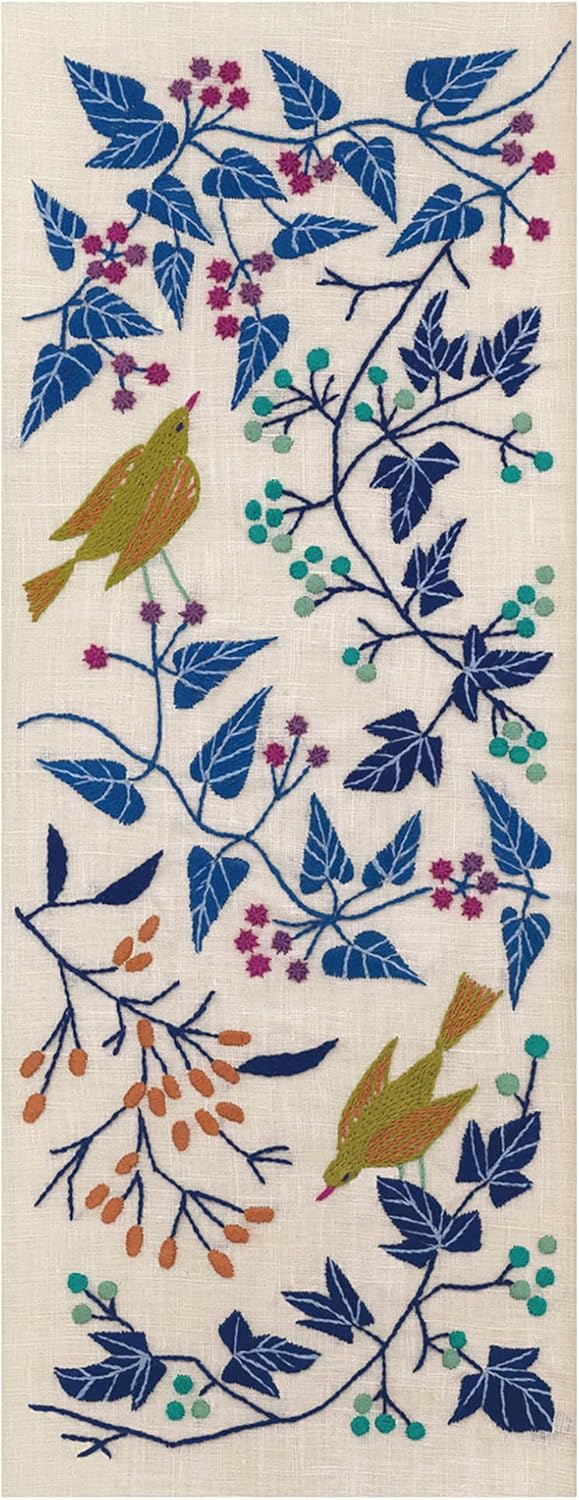 Alice Makabe Embroidery Kit Herb Garden -  Japanese Craft Kit