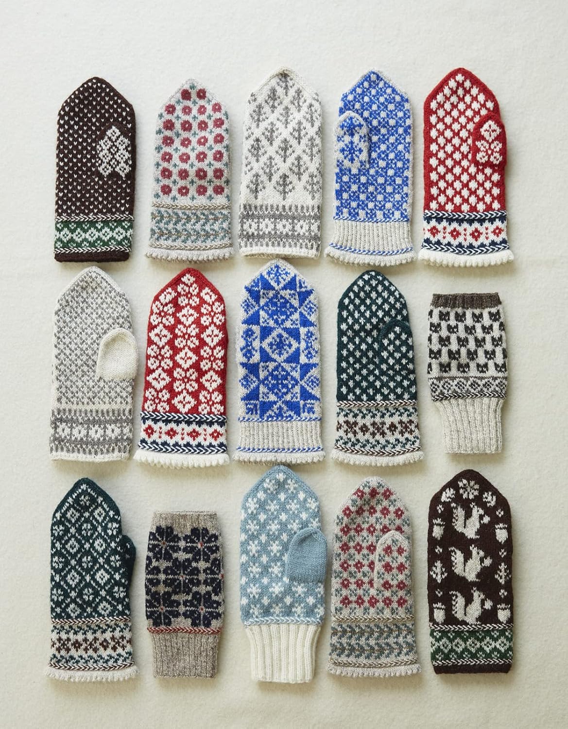 Hand Knitted Mittens and Small Items - Japanese Craft Book