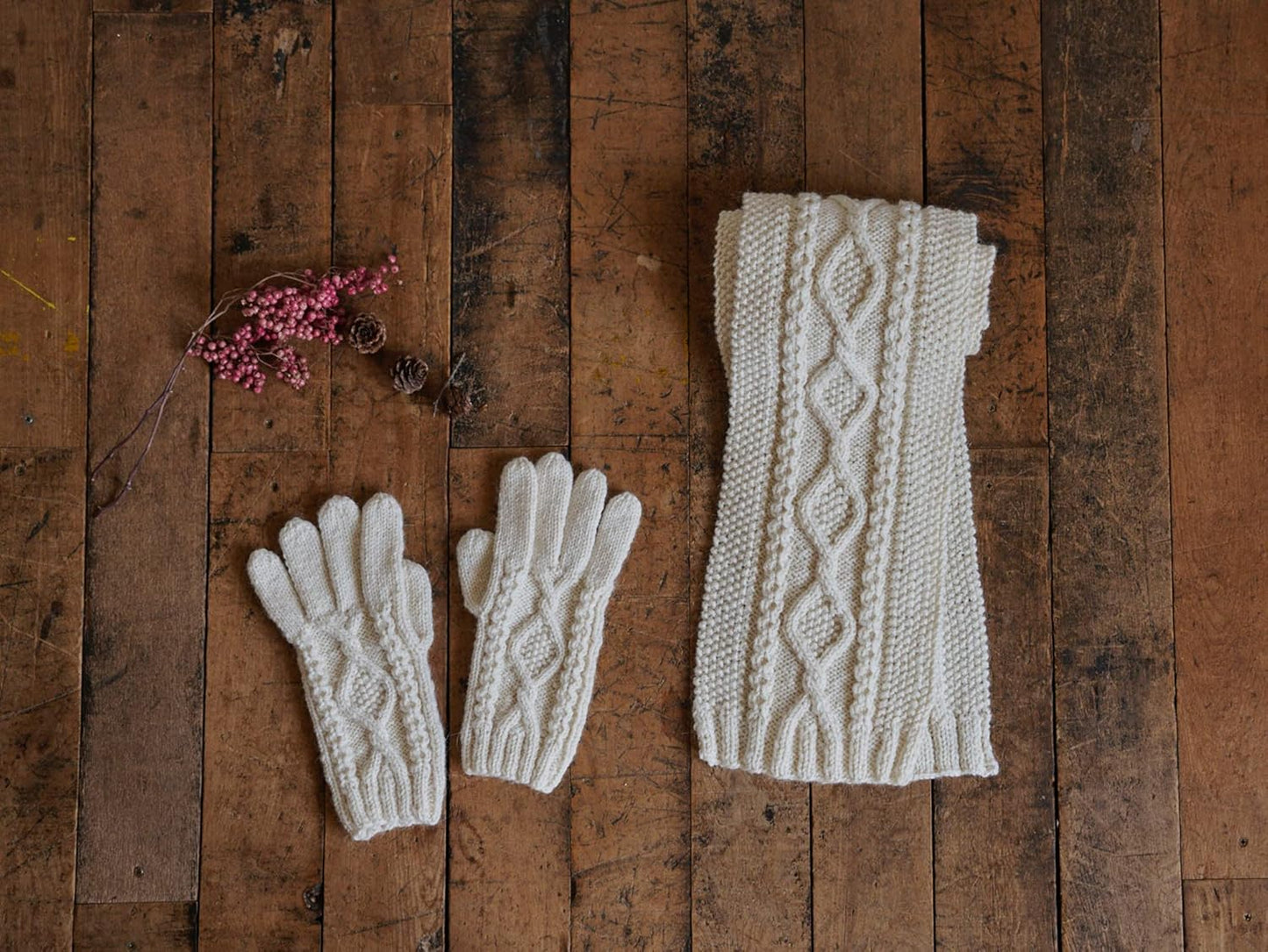 LET's Enjoy Aran Knitting Sweaters and Goods  - Japanese Craft Book