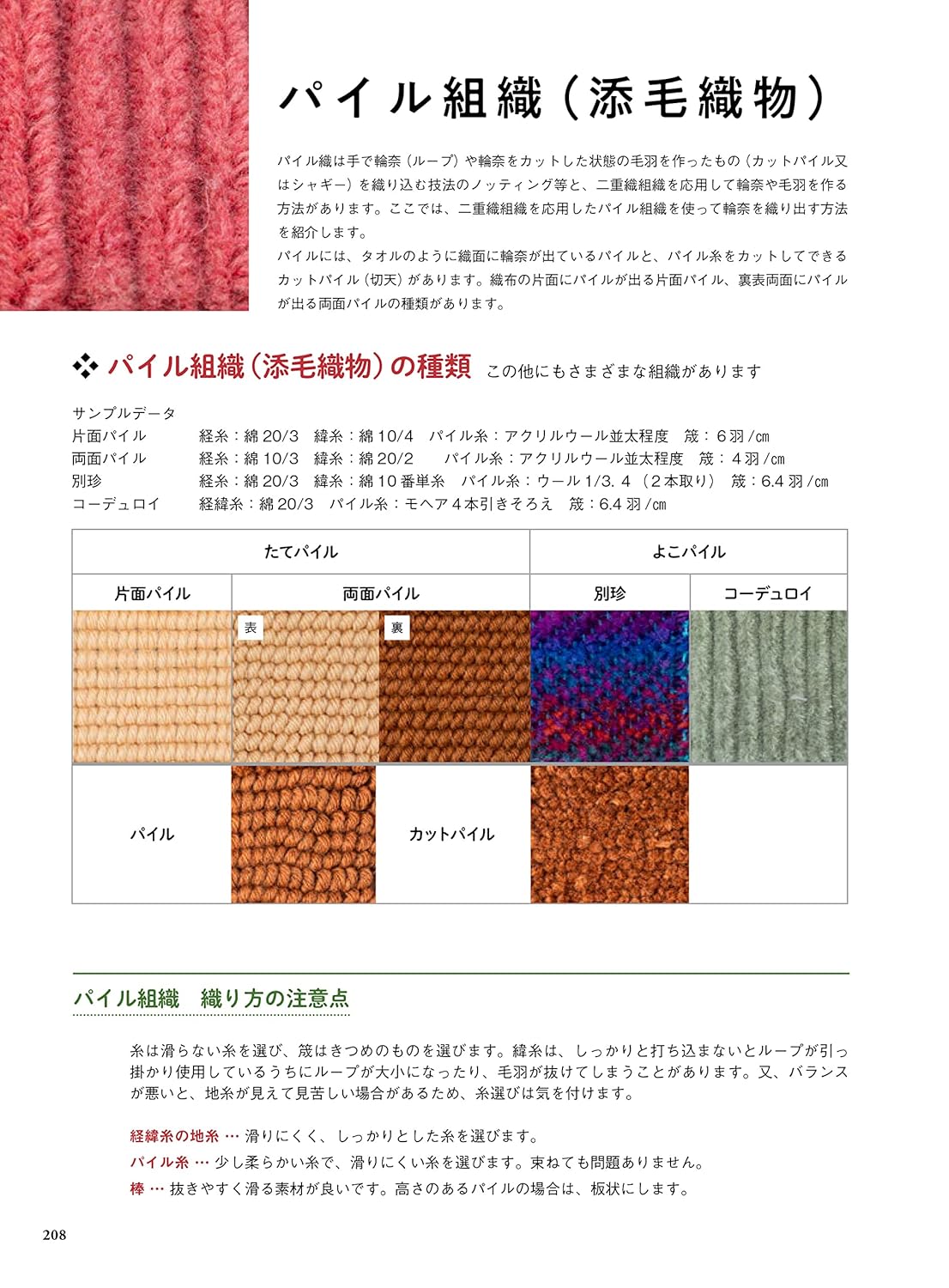 Textbook of Hand Weaving - Japanese Craft Book