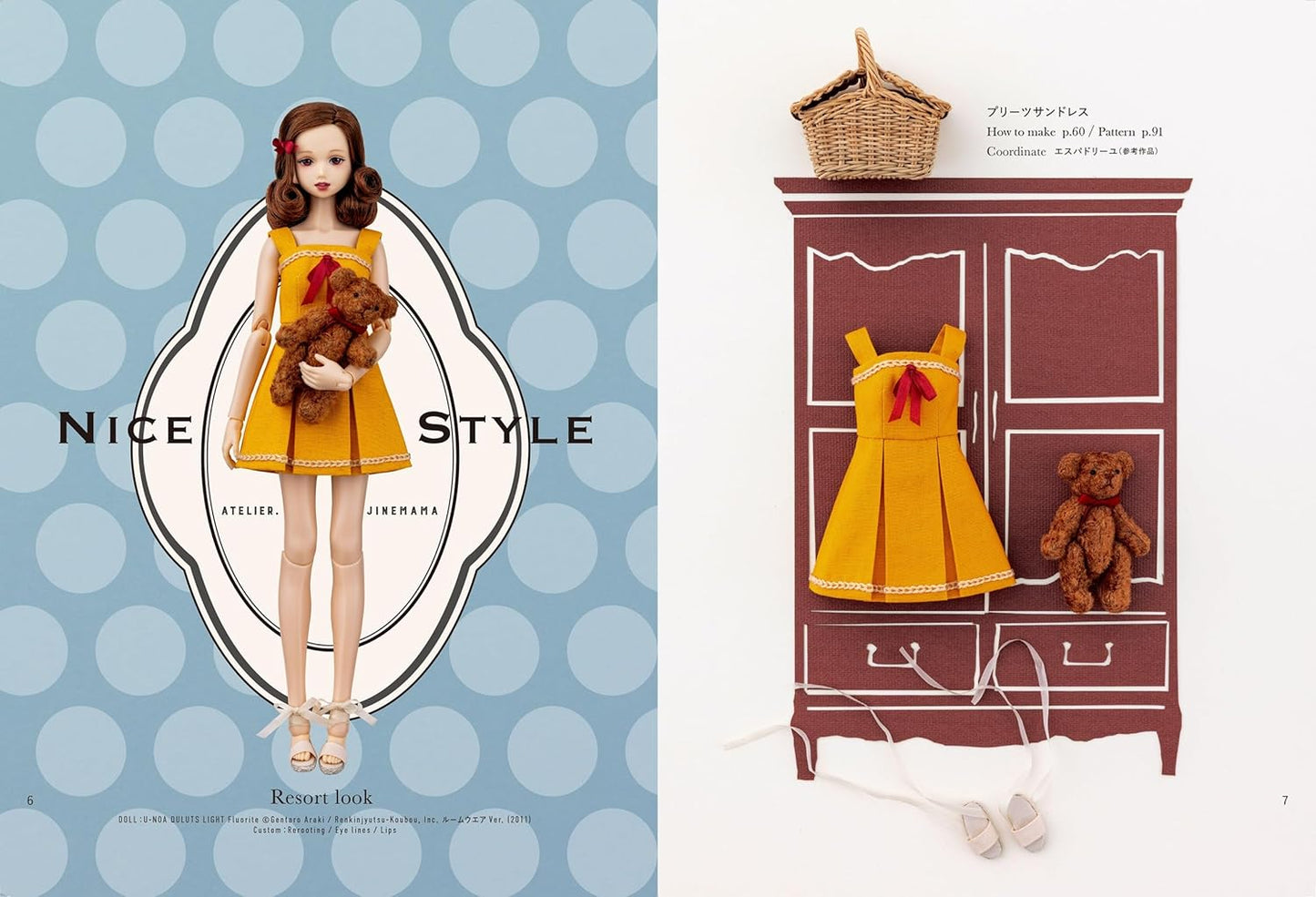 Outfits for 1/6 Scale Dolls - Japanese Craft Book