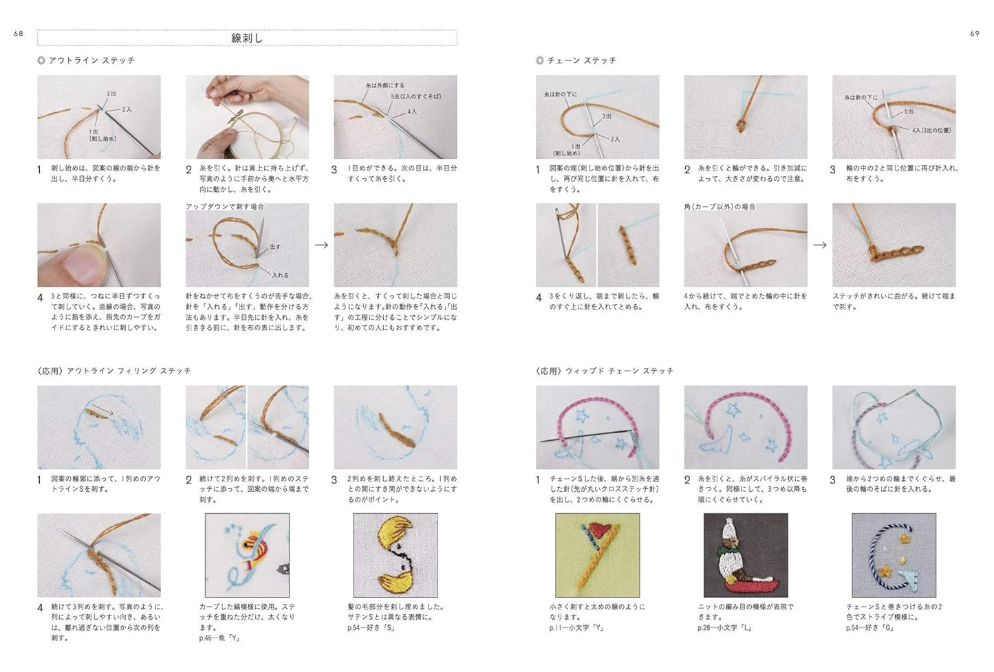 22 Alphabet Designs of Embroidery - Japanese Craft Book