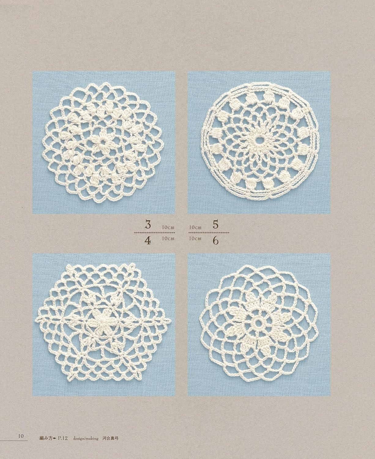 LACE Work MINI DOILY 100 - Japanese Craft Book
