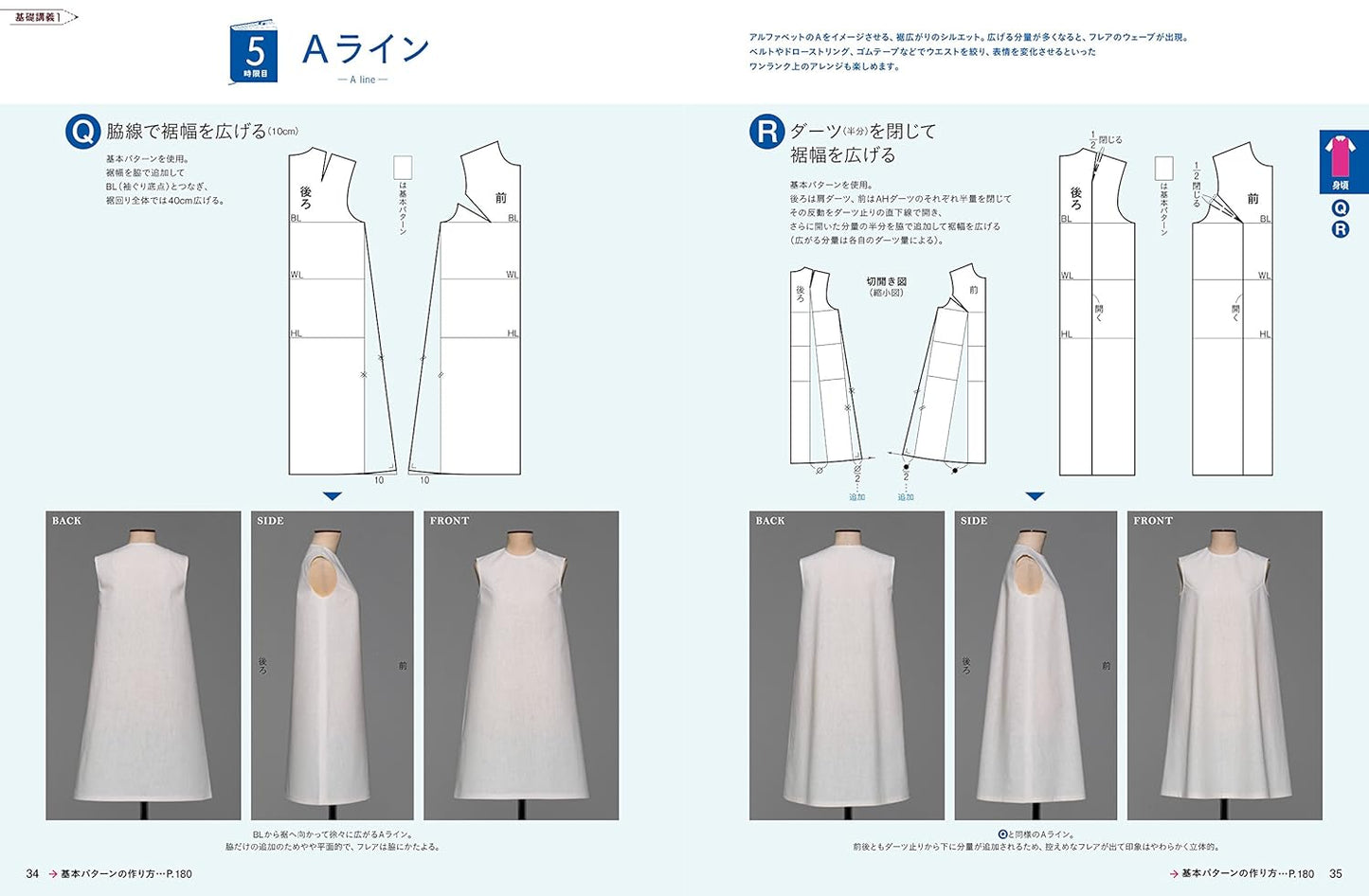 Bunka Fashion School Dress Pattern Lesson - Japanese Craft Pattern Book