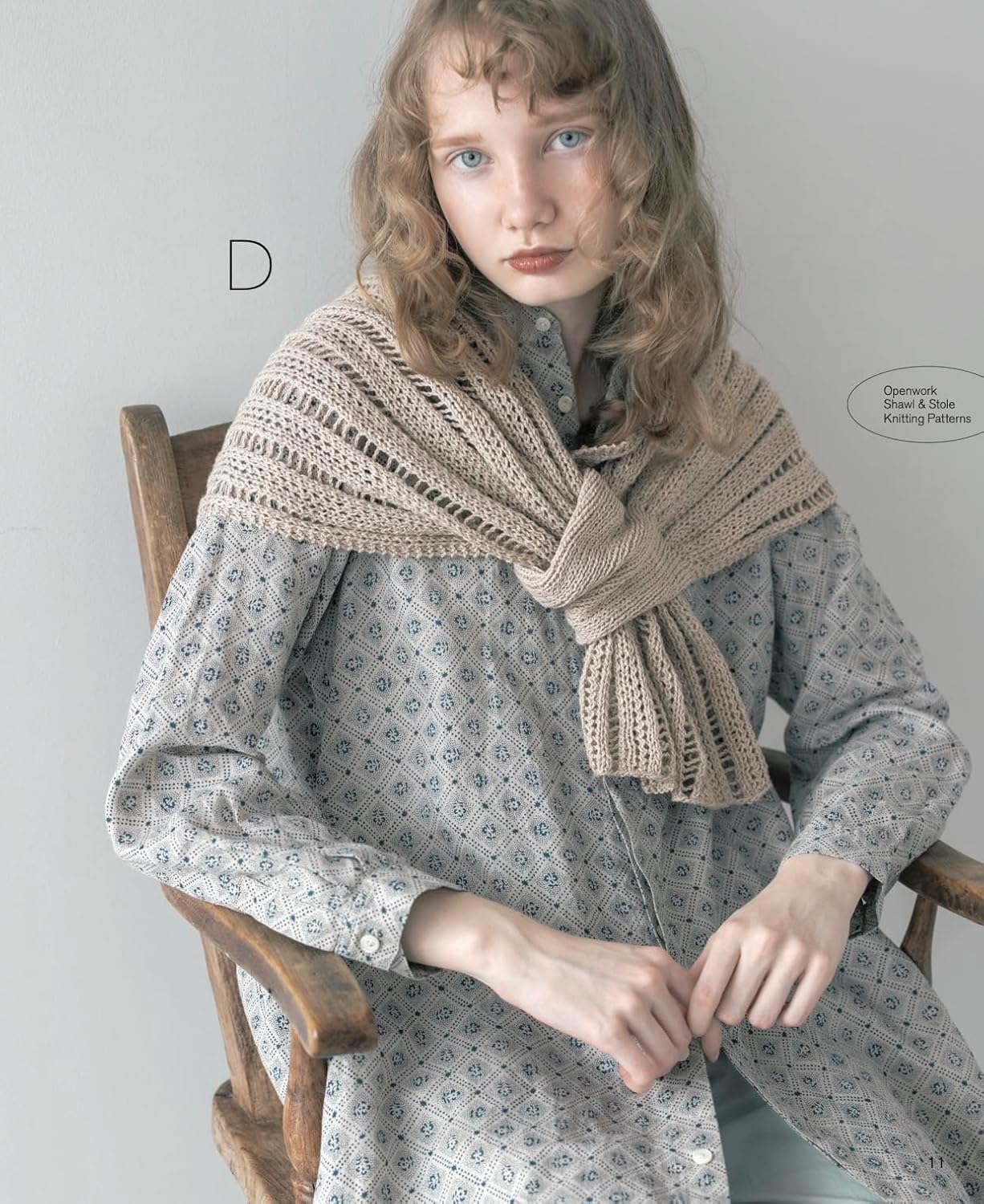 Knitted Shawls & Stoles You Can Enjoy Year-Round - Japanese Craft Book