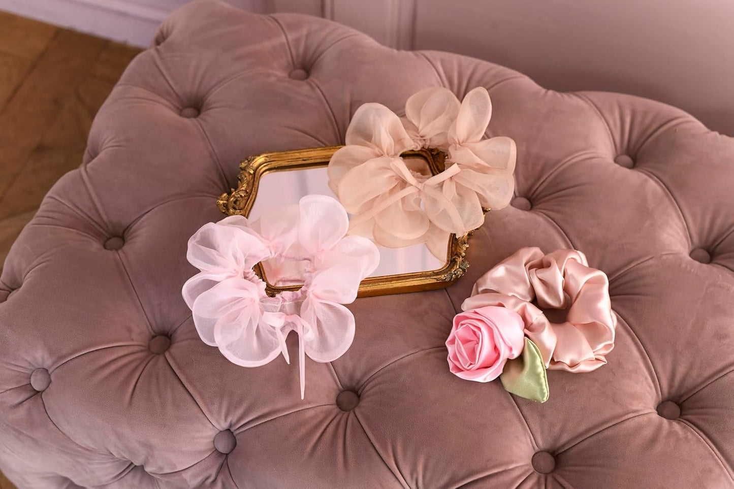 Romantic Fabric Accessories by MICHU COQUETTE- Japanese Craft Book