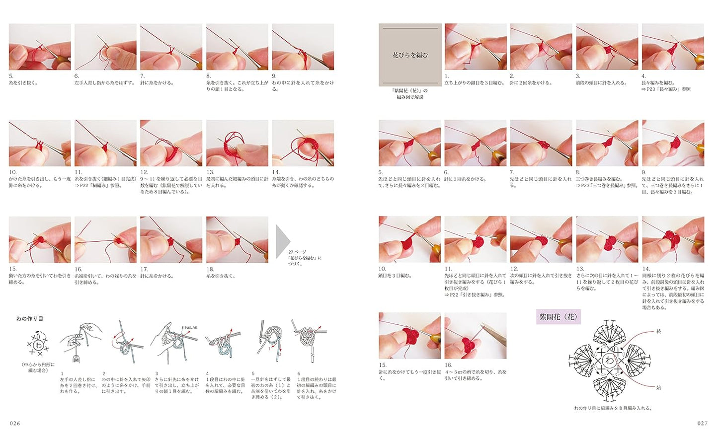 BEAUTIFUL Crochet Flowers with Silk Threads - Japanese Craft Pattern Book