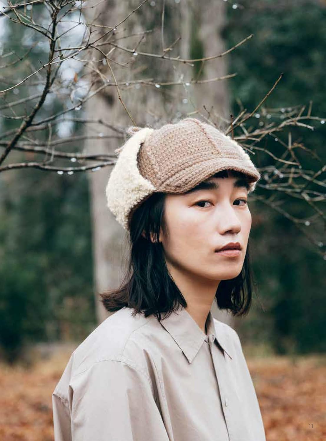 Knit Sweaters and Accessories with Natural Yarns -  Japanese Craft Book