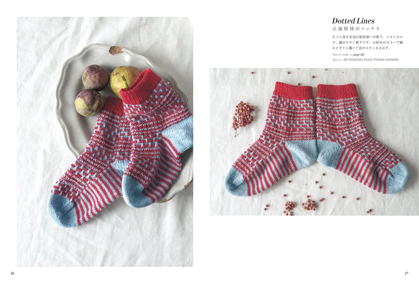 Let's Knit in English and make socks  - Japanese Craft Book