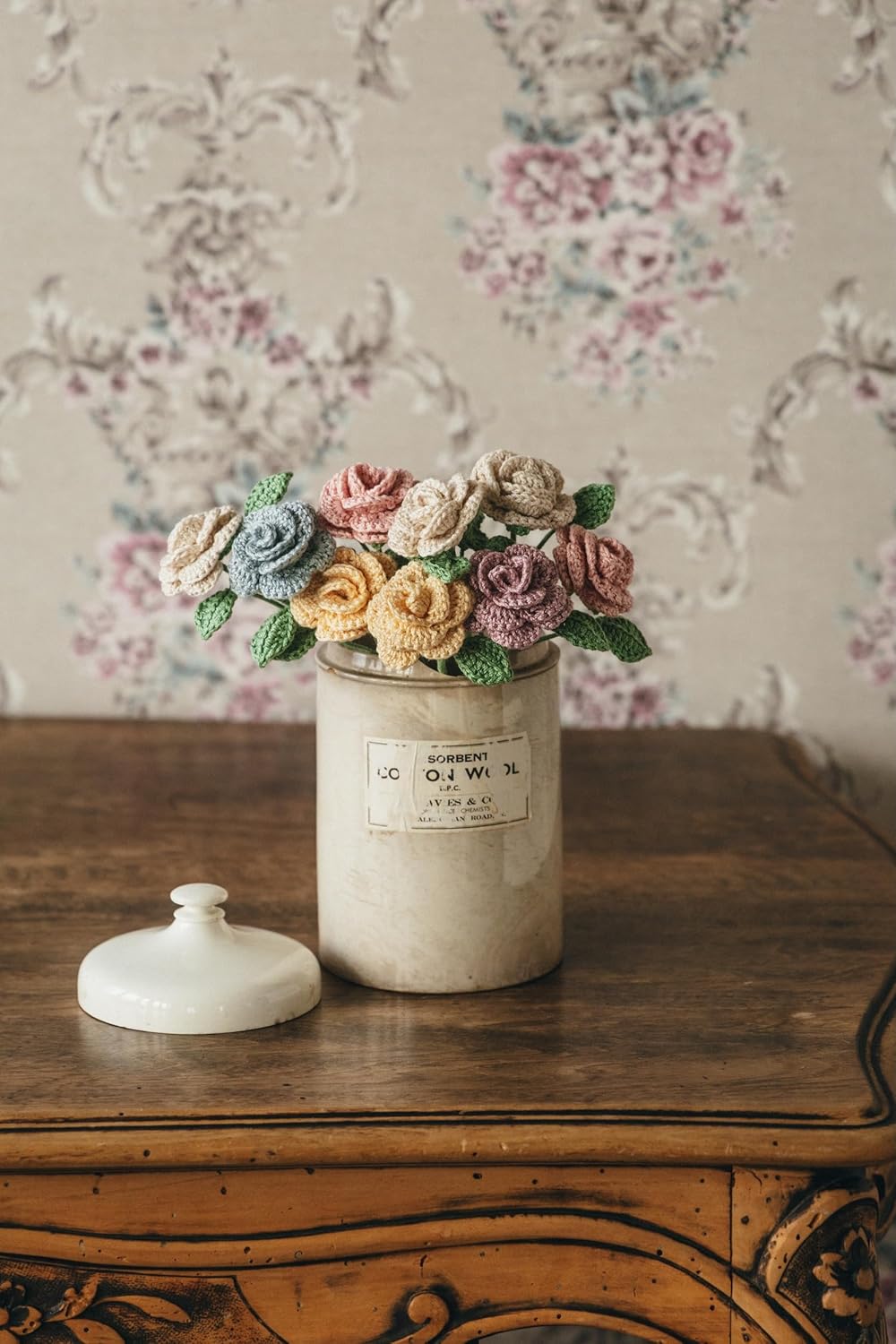 Small Crochet Flower Motif Accessories by MARUN CROCHET - Japanese Craft Book