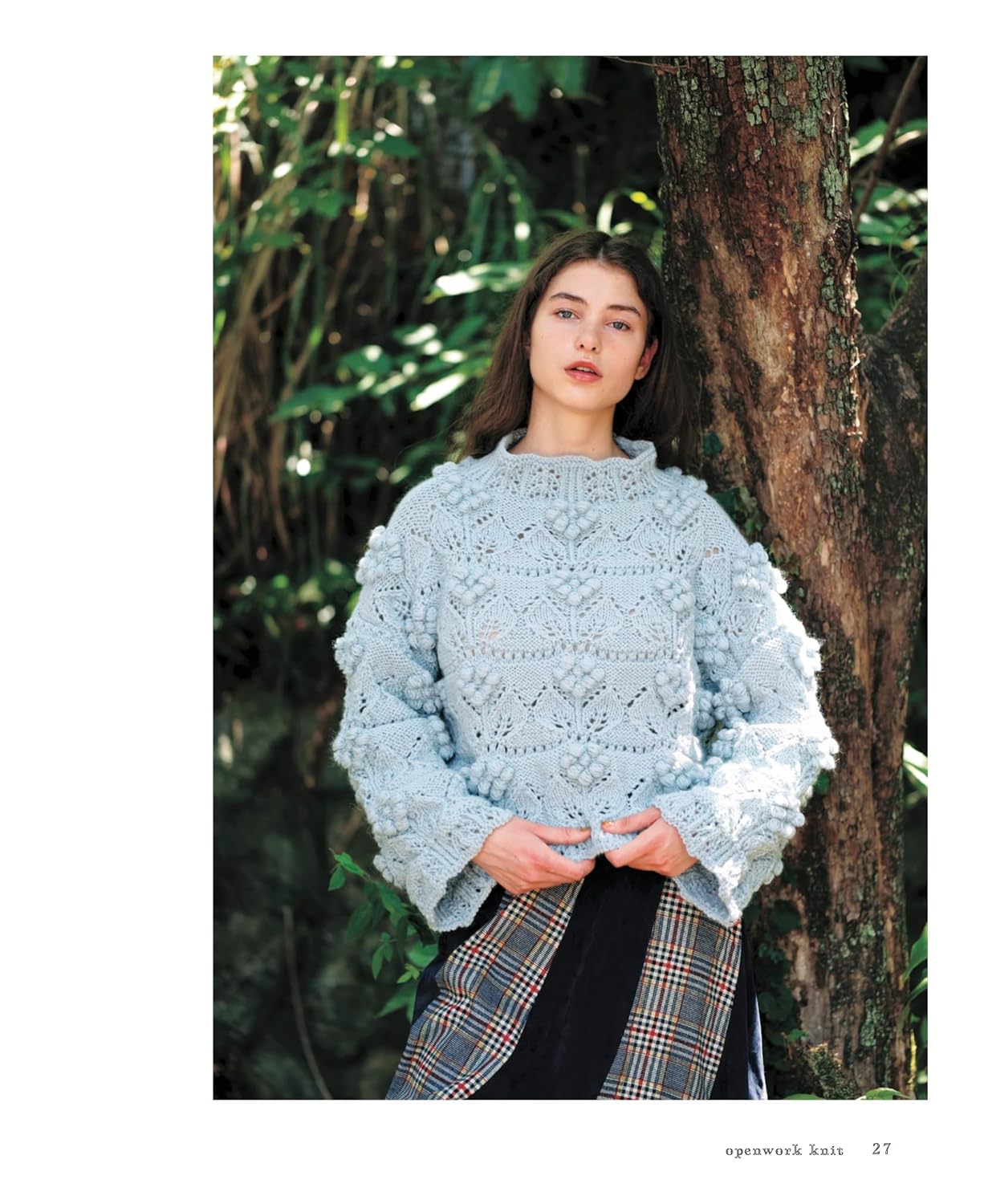 Openwork Knit : Lace-Pattern Wear Knitted with Needles - Japanese Craft Book