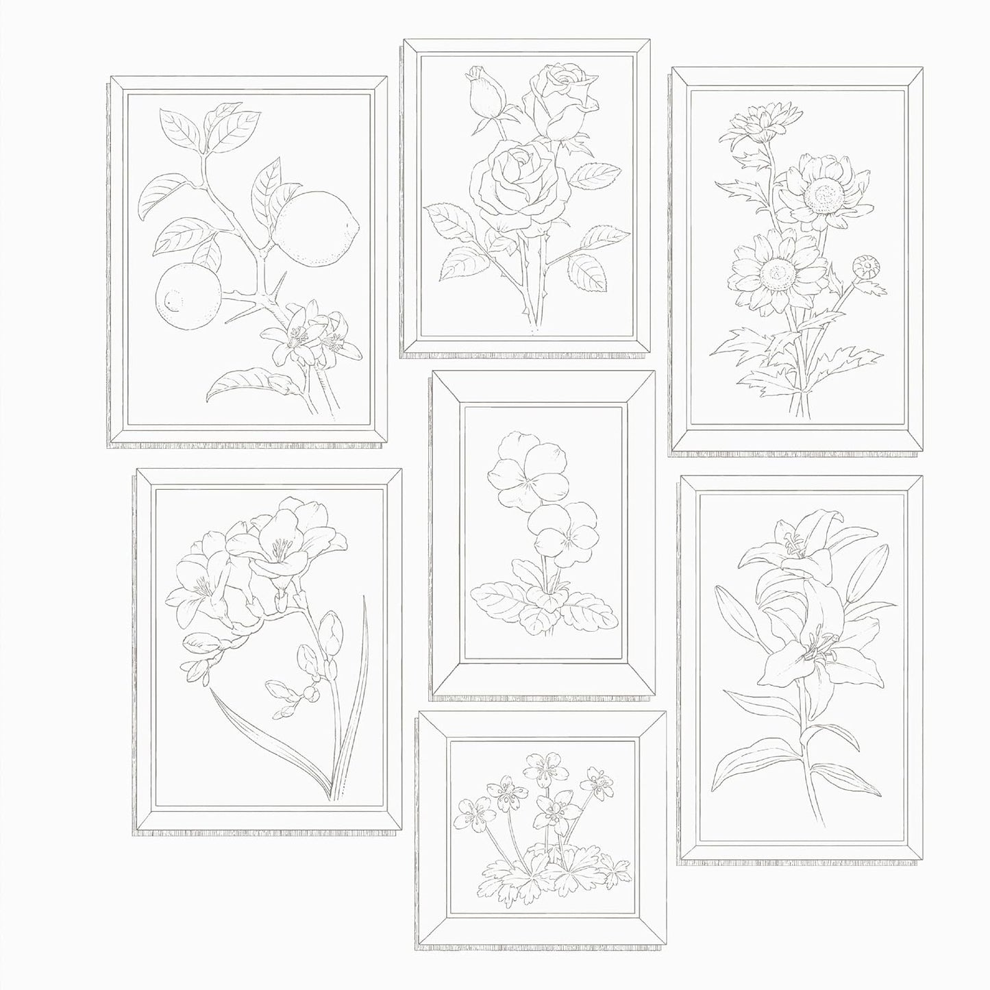 The Imaginary Girl Museum - Japanese Coloring Book