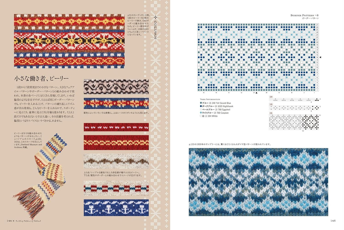 Knitting Patterns of Shetland - Japanese Craft Book