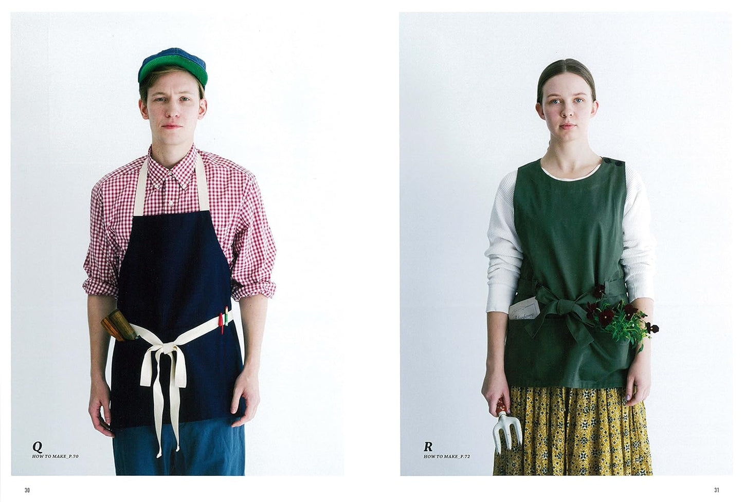 Aprons and Apron Dresses -  Japanese Craft Book