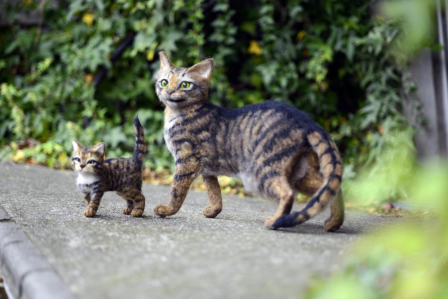 More Needle FELT Realistic CATS - Japanese Craft Book MM