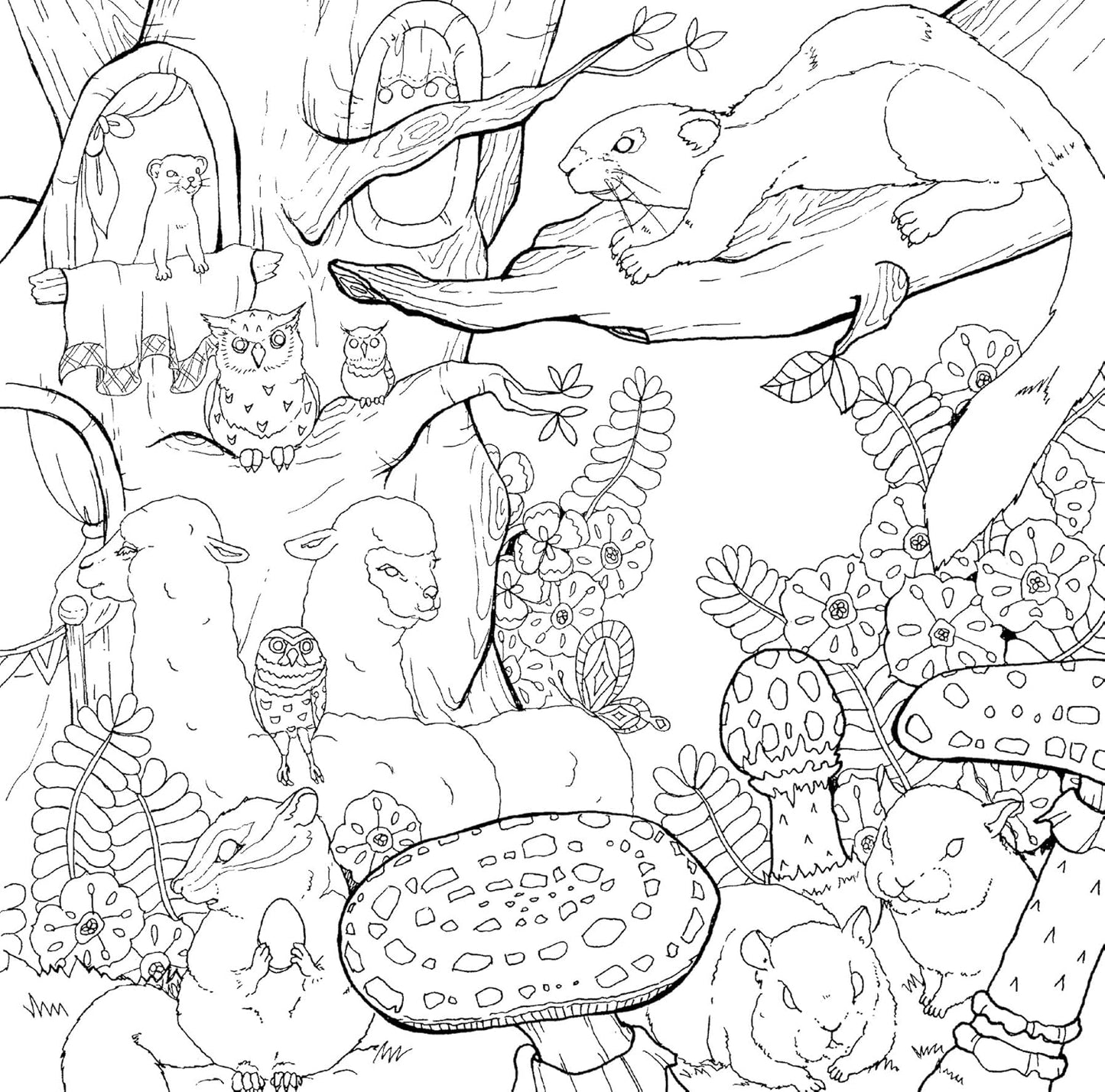 Romantic Journey Coloring Book by Inko Kotoriyama - Japanese Coloring Book