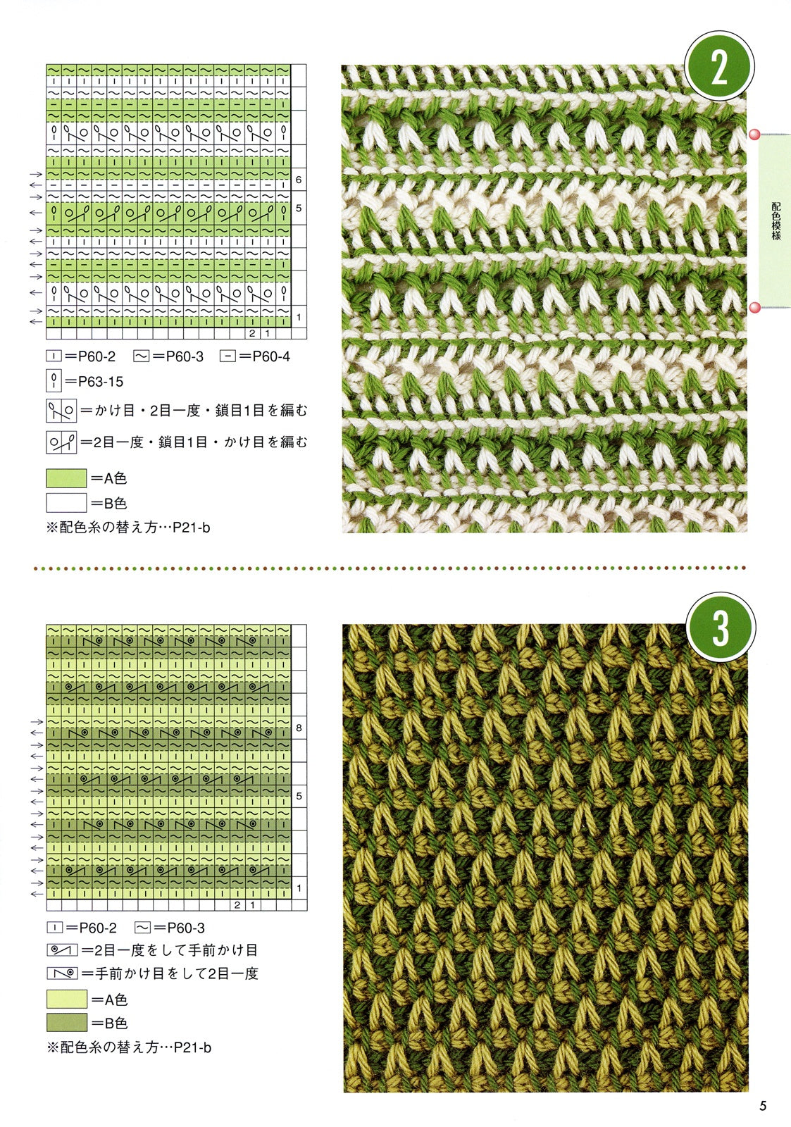 Tunisian KNIT PATTERNS BOOK 100  - Japanese Craft Book